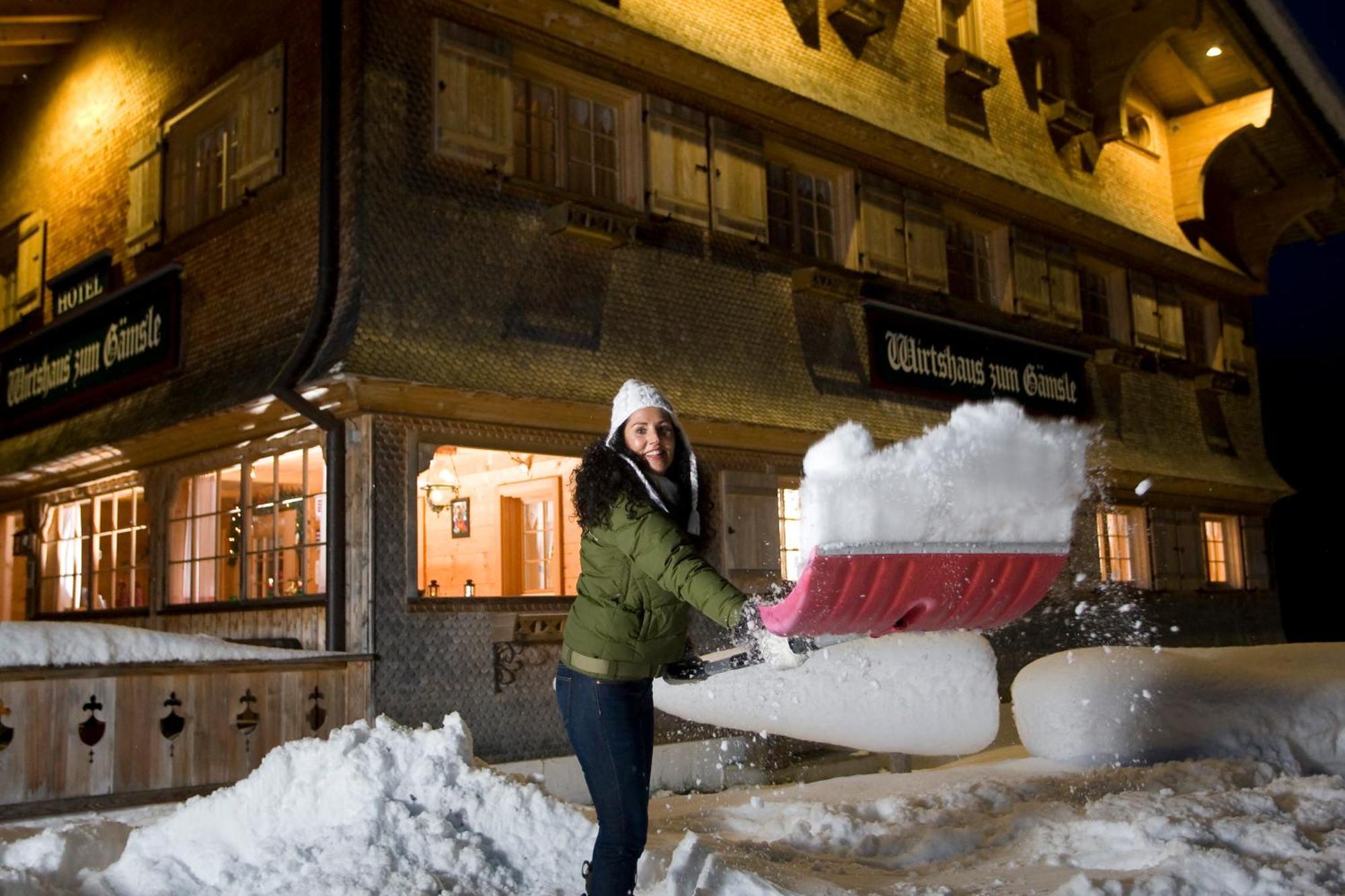 Gaemsle Hotel, Wirtshaus & Mehr Schoppernau Ngoại thất bức ảnh